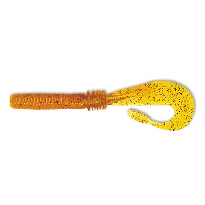 Силиконовая приманка Megabass Counter Grub 3" цв. 00B7 Smoke Caramel Core