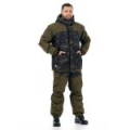 Костюм NovaTex «Горка Осень (-15)» (микрофибра, черный мультикам) 7.62 р-р 44-46, рост 170-176