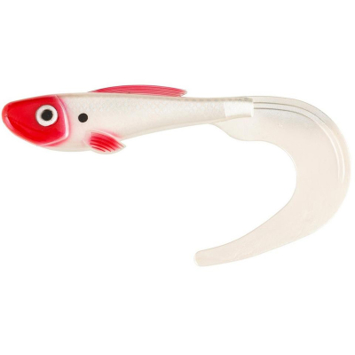 Силиконовая приманка Abu Garcia Beast Curl Tail 210mm цв. Red Head