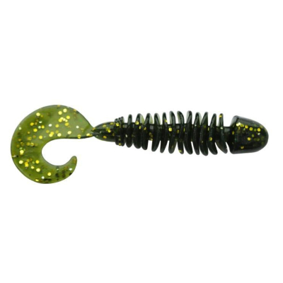 Твистер Mottomo Magic Grub 8см Green Sedge 8шт.