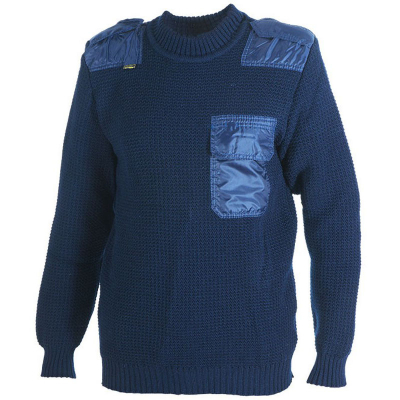 Джемпер мужской ХСН "Три Нити" синий 58/182 (710-2)