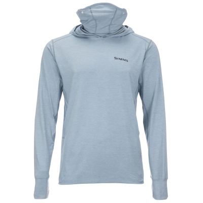 Термофутболка Simms SolarFlex Guide Cooling Hoody, Steel Blue, XL