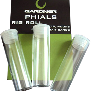 Запасные банки Gardner Rig Roll Spare Phials SMALL (3 шт) HRUP2