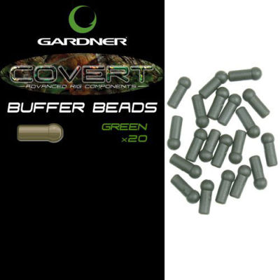 Отбойник короткий Gardner Covert Buffer Beads GREEN (20шт) CBUFG