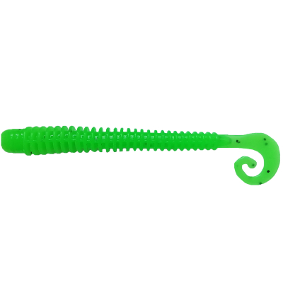 Силиконовая приманка Pike Hunter Perchik 3.2" цв. #012 Clear Green (UV) (8 шт)