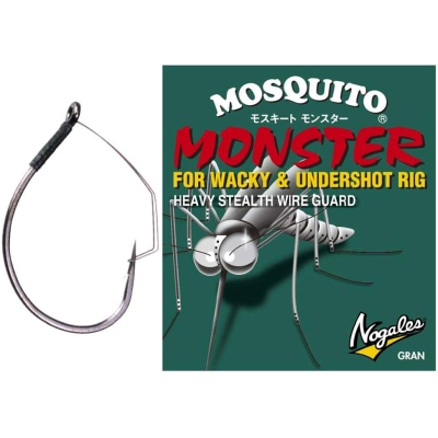 Крючки GRAN(Varivas) Nogales Mosquito Monster No.2 / 0 (4pcs) (4513498034137)