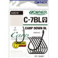 Крючок Owner Carp Down Barbless BC №2 7шт