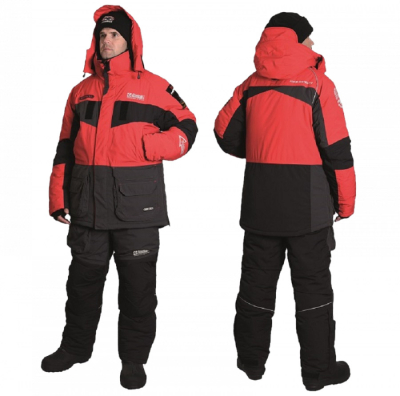 Костюм зимний Alaskan NewPolar 2.0 красный/серый/черный р.M