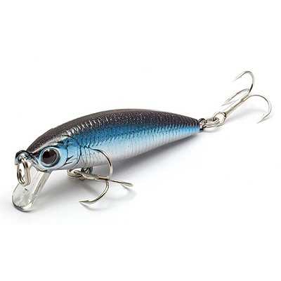 Воблер Lucky Craft Bevy Minnow 45SP-052 Aurora Black 