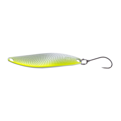 Блесна колеблющаяся Fish Image Curve 8.8g цв. Chartreuse White CHR WH #704