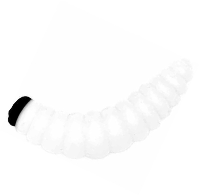 Мягкие приманки LureMax Wood Worm 1''/2,5см, LSW1-020 Glow White (10 шт.)