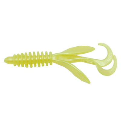 Силиконовая приманка Gene Larew Baby Hoodaddy 3" цв. #63 PEARL CHARTREUSE