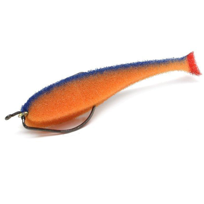 Поролоновая рыбка Lex Classic Fish 10 OF2 OBLB (оранжевое тело/синяя спина/красный хвост)