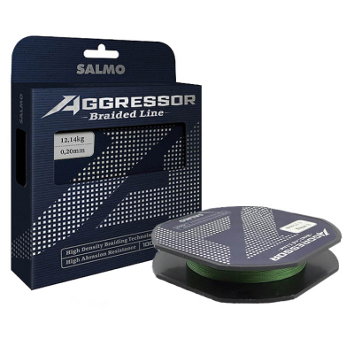 Леска плет. Salmo Aggressor Braid 100m 0.13mm