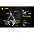 Мультитул "Ganzo", 102x50х20 мм, 22 предмета, цв. серый