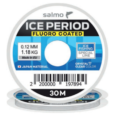 Леска монофильная зимняя Salmo Ice Period Fluoro Coated 030/015