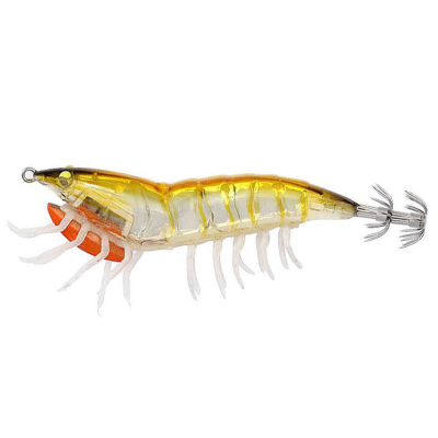 Приманка Savage Gear 3D Hybrid Shrimp Egi 7.5cm 12g 03-Gold Glow 50695