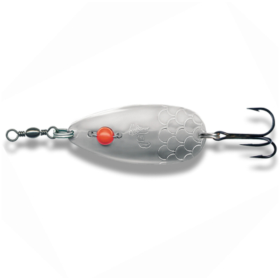 Блесна LAV-MD Rattle Spoon 41mm/8g цв. Nickel Red / Art. 4310108