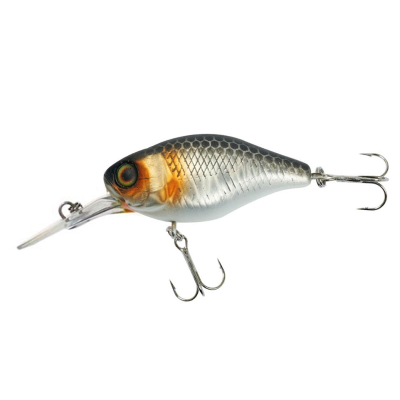 Воблер Jackall Diving Chubby 38 цв. Uv mat silver & black