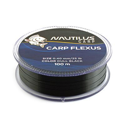 Леска Nautilus Carp Flexus Bl. d-0.40мм 25lb 100м*