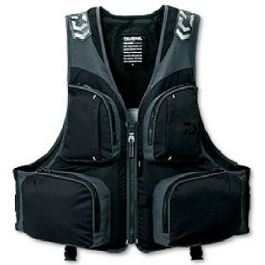 Жилет спасательно-разгрузочный Daiwa DF-6501 L (черный)