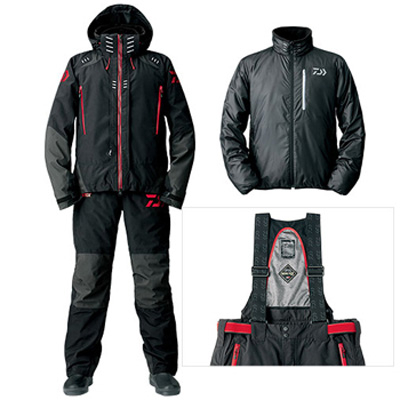 Костюм Daiwa Gore-Tex 2-Way Winter Suit Black XL DW-1004