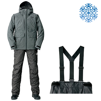 Костюм Daiwa Rainmax Winter Suit t-20°C Feather Grey 4XL DW-3104
