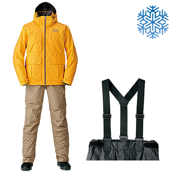 Костюм Daiwa Rainmax Winter Suit t-20°C Deep Yellow  XL DW-3104