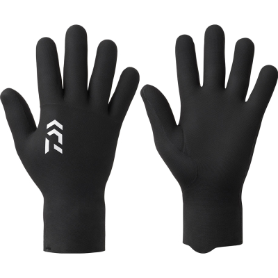Перчатки Daiwa DG-2025W Chloroprene Waterproof Gloves [Black] XL