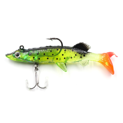 Приманка оснащенная Namazu PVC Pike 100мм 17гр. цвет 05 (2 шт.)