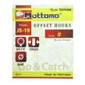 Крючок офсетный Mottomo JS-19 №1 9шт