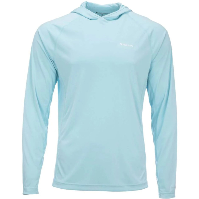Термофутболка Simms SolarFlex Hoody, Laguna, M