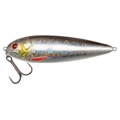 Блесна колеблющаяся Abu Garcia Beast Rattlin Atom 12cm цв. Silver Roach