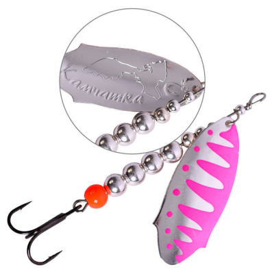 Блесна вращающаяся LureMax Kamchatka 23гр. цвет 016/Fs