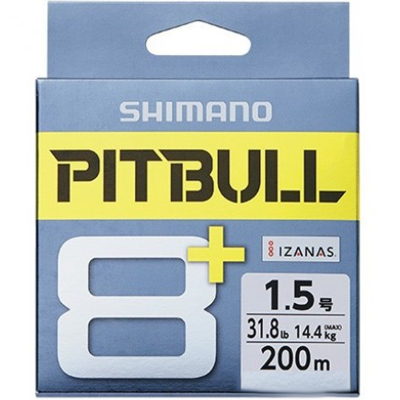 Шнур PE Shimano LD-M61T Pitbull 8+ 5 colors 10M*5 200m #1.5