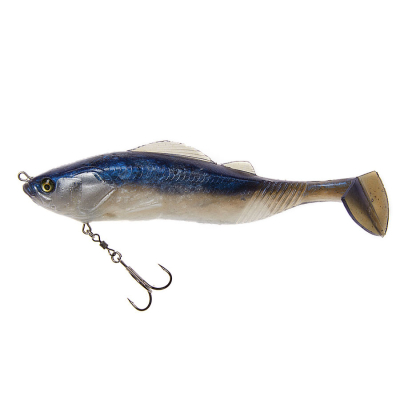 Силиконовая приманка Adusta Pick Tail Swimmer 5" цв. #209 Roach