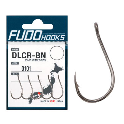 Крючок Fudo DLCR-BN 0101 № 10 (9 шт./уп.)