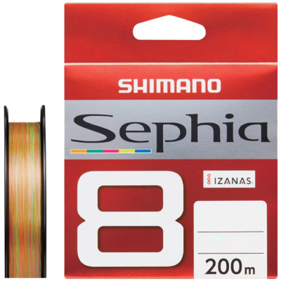 Шнур PE Shimano Sephia 8 LD-E61W 200m 0,4 # 8,6 LB