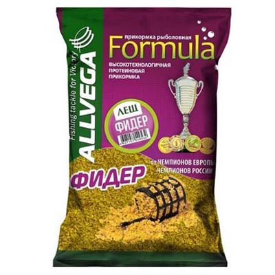 Прикормка Allvega "Formula Feeder Bream" 0,9кг (ФИДЕР ЛЕЩ)