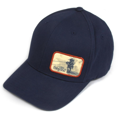 Бейсболка Fishpond Blood Knot Flex fit Hat (Navy)