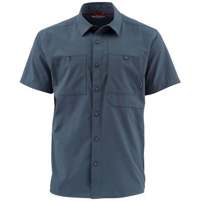 Рубашка Simms Double Haul SS Shirt, Dark Moon, L