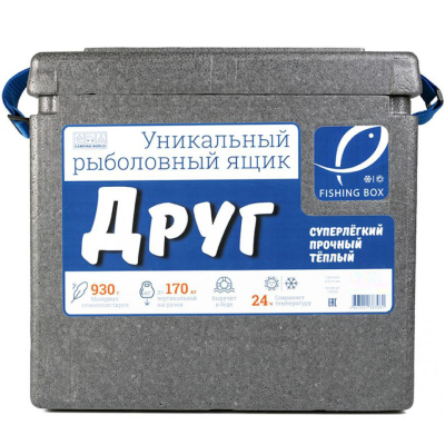 Рыболовный ящик Camping World Друг 2 - 30л цвет серый