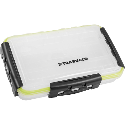 Коробка рыболовная Trabucco Tough Tackle Box L 270x170x50 Clear