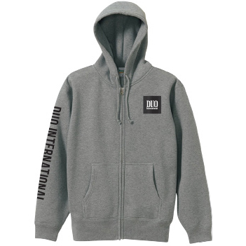 Толстовка с капюшоном DUO Quad Logo Hoodie #Gray XL