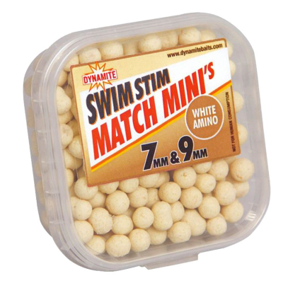 Пеллетс насадочный Dynamite Baits Swim Stim WHITE AMINO 7 мм. и 9 мм. (DY008)