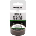 Поводковый материал Korda Basix Braided Hooklink 18lb 10м Camo green (KBX012)