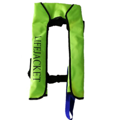 Жилет самонадувной Life Jacket салатовый