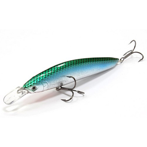 Воблер Lucky Craft Commonsence Minnow Raiou 95SR_5747 Wild Green Back 268 