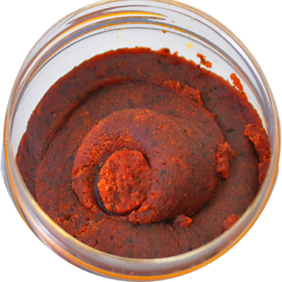 MISTRAL BAITS  Паста Blood Worm & Fishmeal Paste (red/brown) 200ml P-BW  (Кровь червя & рыбная мука красный/коричневый)