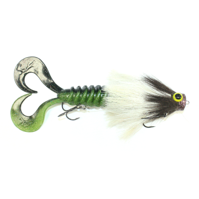 Приманка RSK Fishing MAUS XXL (диаметр головы 25 mm) 25см 98гр тело цвет 025 черно-белая голова